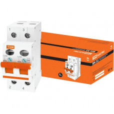 Выключатель нагрузки мини-рубильник TDM ELECTRIC ВН-32 2P 125A SQ0211-0020