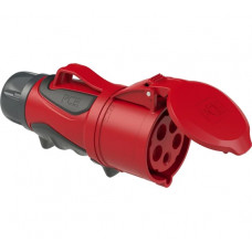 Кабельная розетка PCE 16А 400V 3P+N+E IP44 GRIP 2153-6