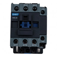 Контактор CHINT NXC-25 25А 220В/АС3 1НО+1НЗ 50Гц (R) 836851