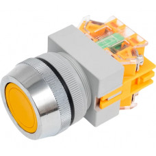 Кнопочный выключатель Dekraft ВК30-ABLF-YEL 25045DEK