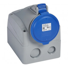 Розетка накладная Legrand P17 Tempra Pro IP 44 200/250 В~ 32 A 3К+Н+З 555256