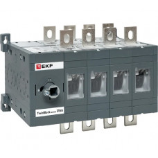 Рубильник EKF 315A 4P реверсивный без рукоятки управления TwinBlock tb-s-315-4p-rev
