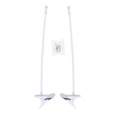 Подставка для светильника Uniel uli-p, на прищепке ufp-m02c-450 white polybag set2 UL-00010111