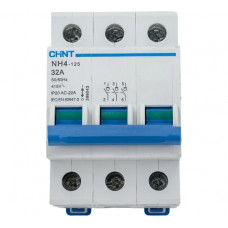 Выключатель нагрузки CHINT, NH4 3P 32A 398043