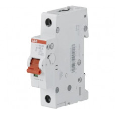 Рубильник ABB 1 полюс SHD201/50 рычаг красный 2CDD271111R0050