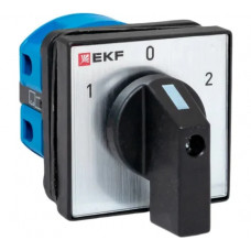 Переключатель кулачковый EKF ПК-1-21 25А 1P «1-0-2» IP65 pk-1-21-25-65