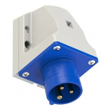 Настенная вилка PCE 32а/220v/1p+n+e/ip44 523-6