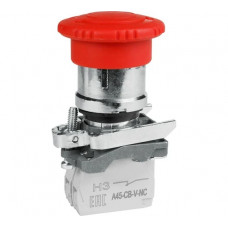 Кнопка аварийной остановки КЭАЗ OptiSignal D22 C4-ESTR-11 металл, 1НО+1НЗ, возврат поворотом XB4BS8445 332179