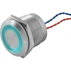 Кнопка пьезо RUICHI RPS19ZE/B on-off 114250