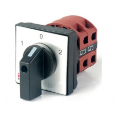 Переключатель кулачковый HLT ПК-1-42 25А 2P 1-0-2 IP20 085-21-044