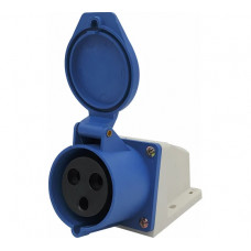 Стационарная розетка ANDELI AM-123 32A 220В~250В 2P+E IP44 ADL13-016