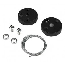 Крепление Jazzway подвесное для PSO-01 S-2х1.0м BLACK (для 24Вт/36Вт) 5052314