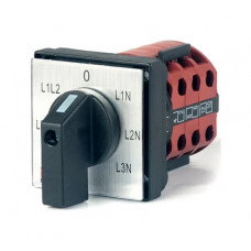 Переключатель кулачковый HLT ПК-1-64 10А для вольтметра IP20 085-21-057
