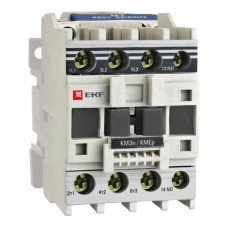 Контактор EKF КМЭп, малогабаритный, 25А, 24В, DC, 1NO, PROxima, SQ ctr-s-25-24-p
