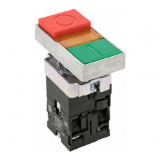 Прямоугольная кнопка EKF LAY5-BW8465 "I-O" PROxima 230В NO+NC pbn-bw8465