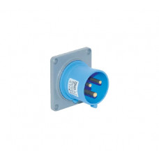 Станковая прямая вилка 2Р+Е 32A, 220-240V, IP44 T-Plast 31.24.319.0900