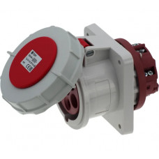 Встраиваемая розетка INPIN 63A/400V/3P+N+E/IP67, фланец 100x107 CA1128