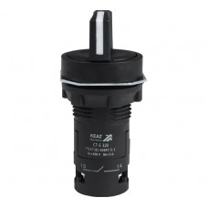 Переключатель 3 положения КЭАЗ OptiSignal Compact D22 C7-S-320 черный 2НО XB7ND33 10шт 362138