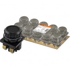Выключатель TDM ELECTRIC кнопочный КЕ 011-У2-исп.4 черный 1з 10A 660B IP40 SQ0753-0012
