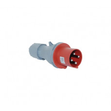 Переносная вилка 3P+E+Pilot, 4х63А, 380-415V, IP44 T-Plast 31.31.301.1600