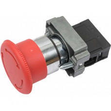 Кнопка ANDELI XB2-BS542 Грибок аварийная с фиксацией поворотная красный ADL10-043