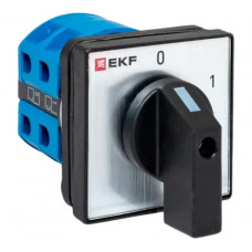 Переключатель кулачковый EKF ПК-1-14 25А 4P «0-1» IP65 pk-1-14-25-65