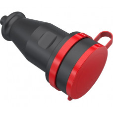 Кабельная розетка с крышкой Bemis каучук, IP44, 3P+E, 32A, 380V CONNECTOR SOCKET BK6-3504-2311