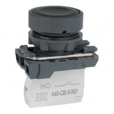 Кнопка КЭАЗ OptiSignal D22 C5-P-210 черный, пластик, 1НО XB5AA21 332180