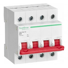 Выключатель нагрузки Systeme Electric City9 set вн 4p 40а 400в (ранее EZ9S16440) C9S16440