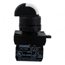 Переключатель Emas 2-0-1, без фиксации, 250В AC, 4 А CP101S32