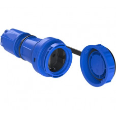 Кабельная розетка герметичная PCE 16А 220V IP68 NAUTILUS 20251-b