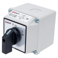 Кулачковый переключатель EKF ПК-3-13 16А 3P ВКЛ-ВЫКЛ IP54 PROxima pk-3-13-16