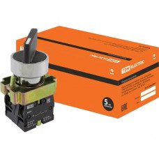 Переключатель TDM ELECTRIC BJ33 черный 3 положения I-0-II длинная ручка 1з+1з SQ0703-0013