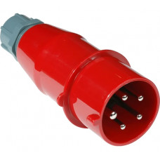 Электрическая кабельная вилка LANMASTER IEC 309, трехфазная, 32A, 380V LAN-IEC-309-32A3P/M
