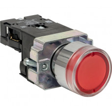 Кнопка EKF BA42 с подсветкой 230В красная NC PROxima xb2-bw42-230