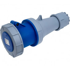 Розетка Dekraft перен. 2Р+РЕ 63А 220В IP67 РП-103 26138DEK