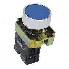 Кнопка ANDELI XB2-BA61 без подсветки, синий 1НО ADL10-057