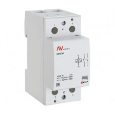Контактор модульный EKF КМ 63А, 2NО, 230VAC, 2 модуля AVERES km-av-2-63-20-230V