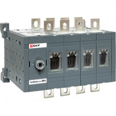 Рубильник EKF 200A 4P реверсивный без рукоятки управления TwinBlock tb-s-200-4p-rev