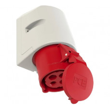 Настенная розетка PCE 32А 380V 3P+E IP44 124-6