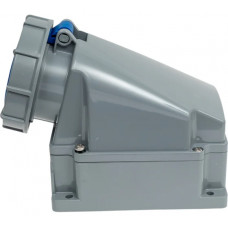 Настенная розетка PCE 63А 220V 1P+N+E IP67 133-6