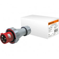 Кабельная вилка TDM ELECTRIC IP67 125А 3Р+РЕ 380В SQ0611-0003