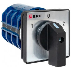 Переключатель кулачковый EKF ПК-1-43 63А 3P «1-0-2» IP65 pk-1-43-63-65
