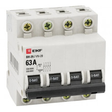 Выключатель нагрузки EKF 4P ВН-29 Basic 40А SL29-4-40-bas