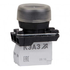 Кнопка КМЕ4602м-черный-0но+2нз-цилиндр-IP65-КЭАЗ 14 шт 332056