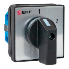 Переключатель кулачковый EKF ПК-1-51 10А 1P «1-2» IP65 pk-1-51-10-65