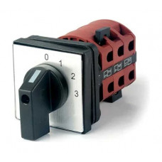 Переключатель кулачковый HLT ПК-1-102 25А 2P 0-1-2-3 IP65 085-21-014
