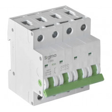 Рубильник (разъединитель) Sigma Elektrik 4P 40A 1шт. SYA4040