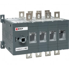 Рубильник EKF 400A 4P реверсивный без рукоятки управления TwinBlock tb-s-400-4p-rev