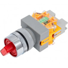 Переключатель Dekraft ПЕ22-ANC-2-RED-NEO 25058DEK